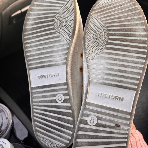 Tretorn J Crew Women's White Canvas Sneakers Size 8 preppy casual - Picture 7 of 9